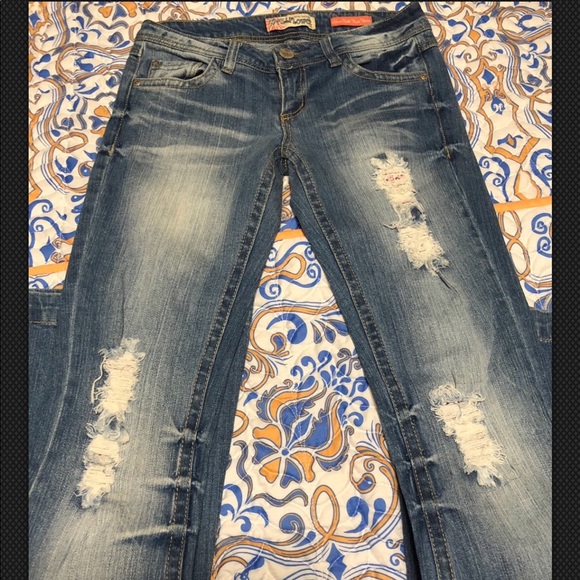 wallflower flare jeans